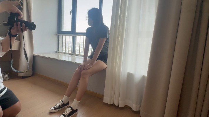 【睹物丝拍】莹莹暴力踢档色狼摄影   ACYC-4836BP