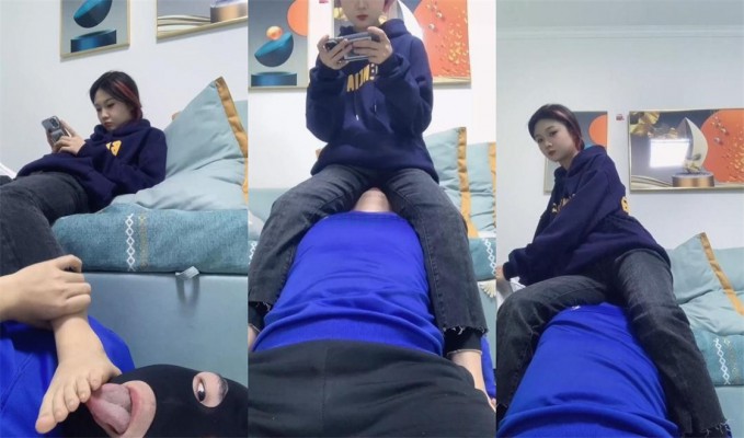 【精神小妹】甜美学妹小颜无意识坐脸脚M侍奉  ACYC-2878BP